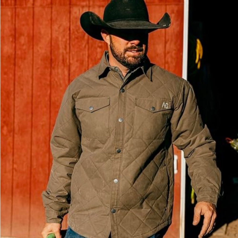 Men's Dillinger Waxed Field Jacket, Water and Wind Resistant
